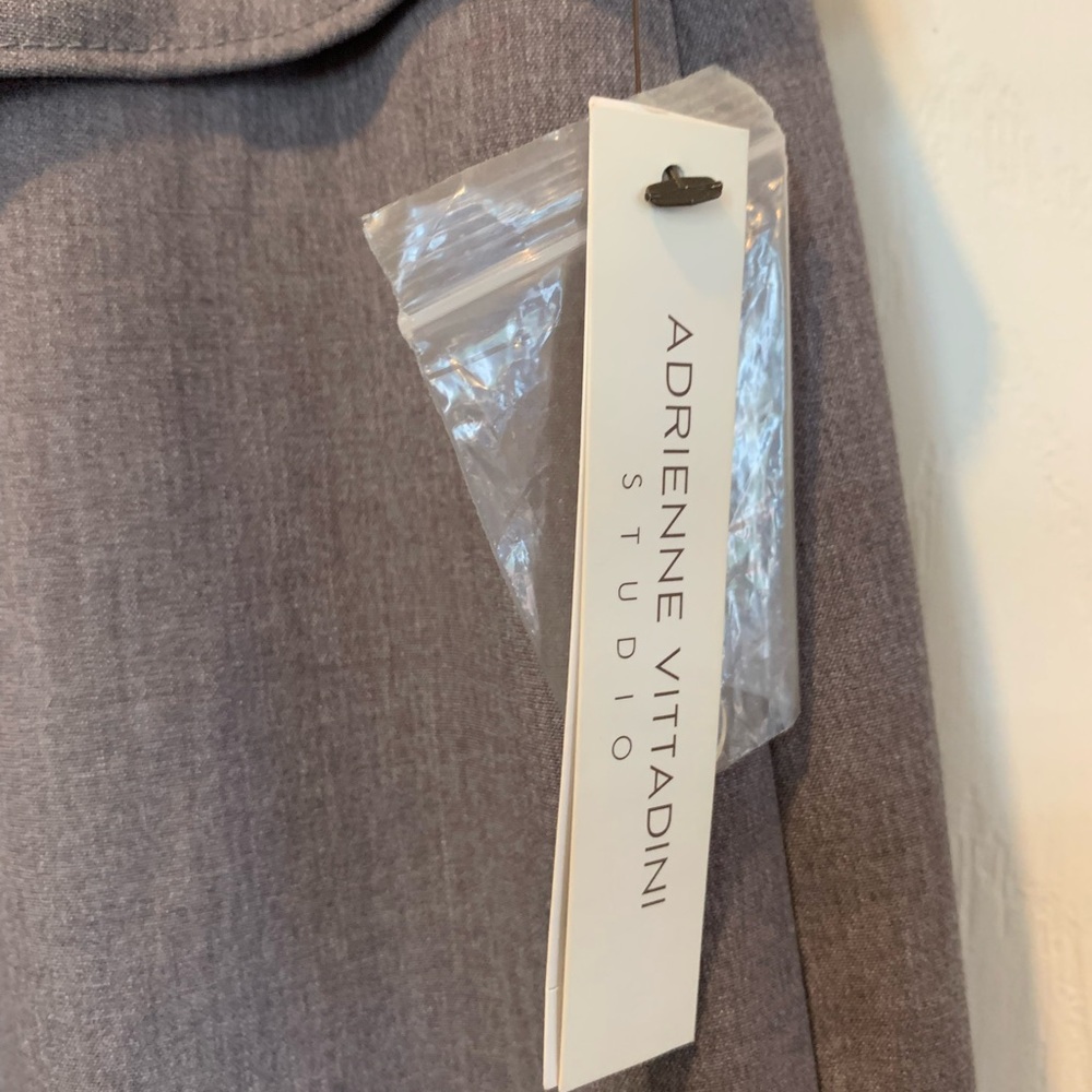Adrienne Vittadini gray pencil skirt - Picture 3 of 5